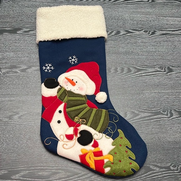 Snowman Christmas Stockings-20” - Picture 1 of 5